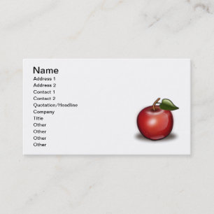 apple_002_Vector_Clipアート 名刺