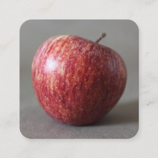 Apple 02 スクエア名刺 (正面)