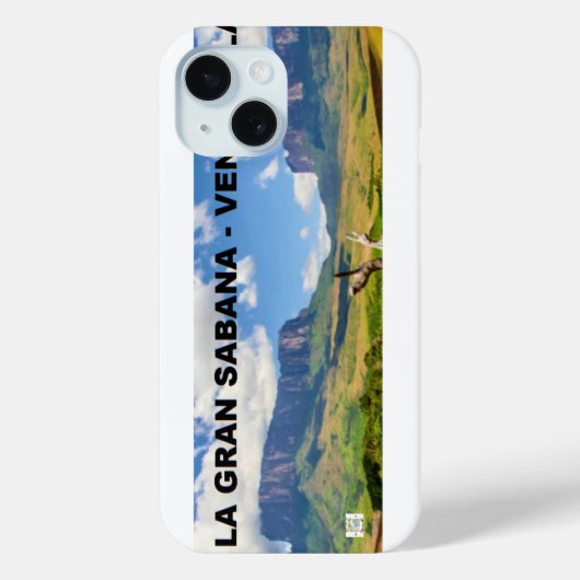 Apple 15 Case La Gran Sabana – ベネズエラ。 Case-Mate iPhoneケース (裏面)