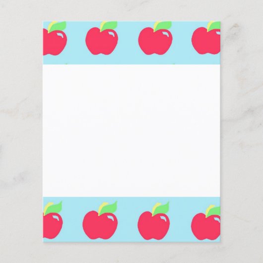 Apple 4.5インチx 5.6インチフライヤー チラシ (正面)