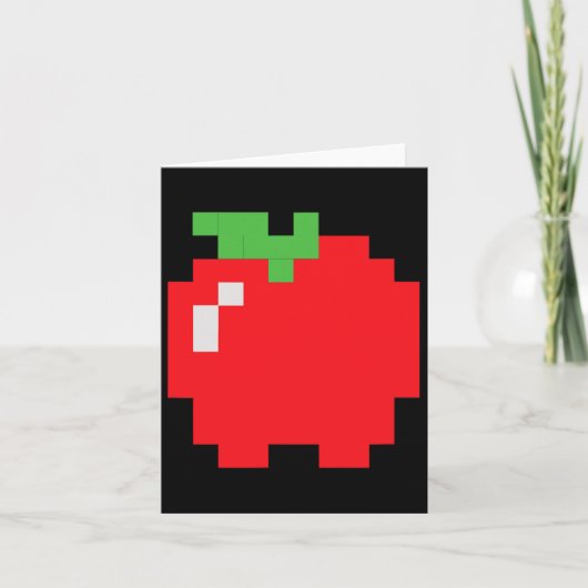Apple 80sビデオゲームのハロウィングループの衣装 カード (正面)