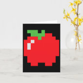 Apple 80sビデオゲームのハロウィングループの衣装 カード (黄色い花)