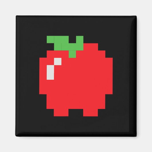 Apple 80sビデオゲームのハロウィングループの衣装 マグネット (正面)