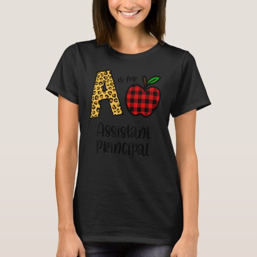 Apple Aは副校長新学期 Tシャツ (正面)