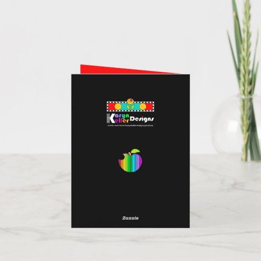 Apple a Dayのカード カード (裏面)