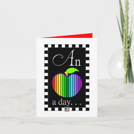 Apple a Dayのカード カード (正面)