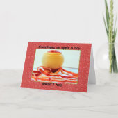 Apple a Day Get Well Card カード (正面)