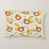 Apple and Pear Accent Pillow アクセントクッション (裏面)