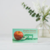 Apple And Tape Dietician Nutritionist Health Coach 名刺 (スタンド正面)