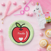Apple Baby Shower Plates  ペーパープレート (パーティー)