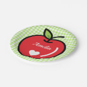 Apple Baby Shower Plates  ペーパープレート (アングル)