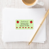 Apple Baby Shower Return Address Label  ラベル (インサイチュ)