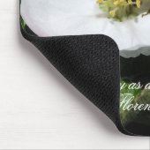 Apple Blossom & Bee Macro Photo | Mousepad マウスパッド (コーナー)