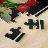 Apple Blossom Collage – 拡張デジタル写真 ジグソーパズル (側面)