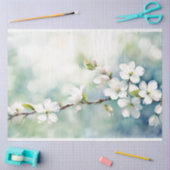 Apple Blossom Decompageティッシュペーパー 薄葉紙 (クラフト)