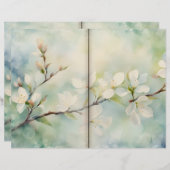 Apple Blossom Journalページ (正面/裏面)