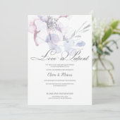 Apple Blossom Love is Patient Wedding Postponement 招待状 (スタンド正面)