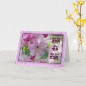 Apple Blossom MOMカード カード (黄色い花)