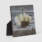 Apple Blossom Still Life – Original Fine Art Print フォトプラーク (正面)