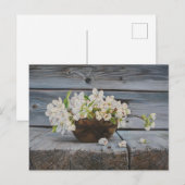 Apple Blossom Still Life – Original Fine Art Print ポストカード (正面/裏面)