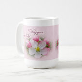 Apple Blossom Time - Joyous Easter コーヒーマグカップ (正面左)