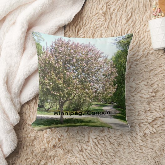 Apple Blossom Tree クッション (ブランケット)