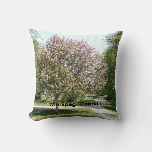 Apple Blossom Tree クッション (正面)