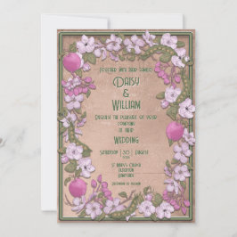 Apple blossom - Wedding Invitation 招待状