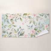 Apple blossoms inspired バスタオル (バスタオル)