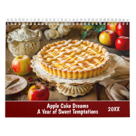 Apple Cake Dreams – 甘い誘惑の1年 カレンダー