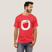 Apple-Care-For-Bear-Heart-Costume Halloween Gifts Tシャツ (正面フル)