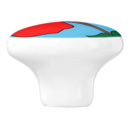 Apple Ceramic Knob セラミックノブ (側面)