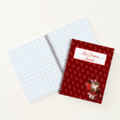 Apple Chibi design Journal Spiral Notebook ノートブック (内部)