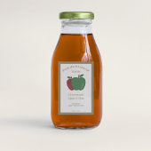 Apple Cider素朴ボトルラベルシール ワインラベル