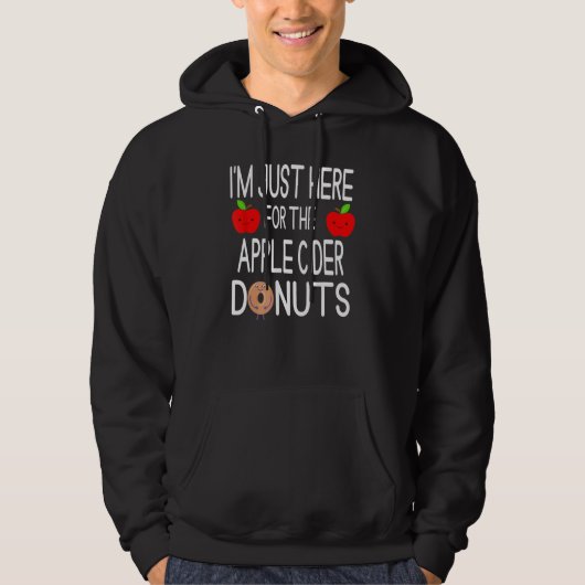 Apple Cider Donuts Apple Picの為に来たばかりだ パーカ (正面)