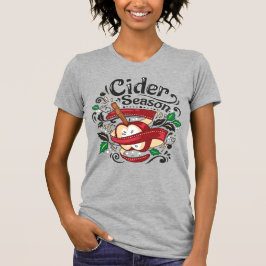Apple Cider Season，グラフィックイラストレーション Tシャツ