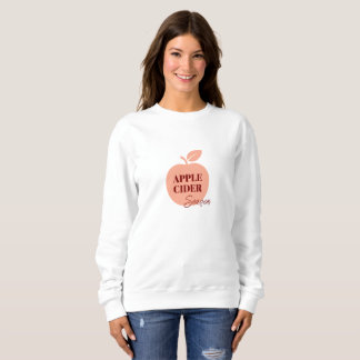 Apple Cider Women's T-Shirt – Cozy Autumn Minimal  スウェットシャツ