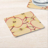 Apple coaster スクエアペーパーコースター (アングル)