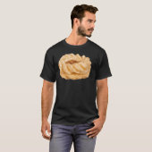 Apple Cruller - Apple Fritter Donut Premium Scoop Tシャツ (正面フル)