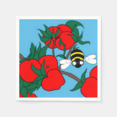 Apple Delight Napkins スタンダードカクテルナプキン (正面)