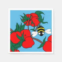 Apple Delight Napkins スタンダードカクテルナプキン