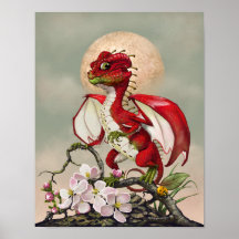 Apple Dragon 11x14 （4x6以降）