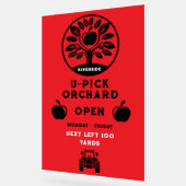 Apple Farm U – プロモーションの選択 アクリルサイン (傾斜)