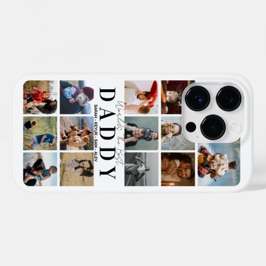 Apple Fatersの日のカスタムパパのギフト写真ケース Case-Mate iPhoneケース (裏面 (横))