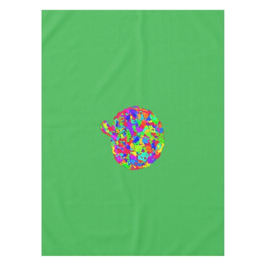 Apple Floral テーブルクロス (正面)