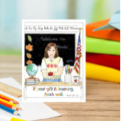 Apple for the先生はがき感動的 ポストカード