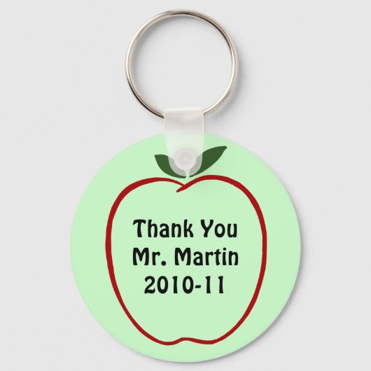 Apple for the先生- Keychain キーホルダー (正面)