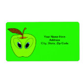 Apple Fruit Labels ラベル (正面)