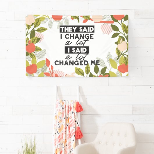 Apple Fruit Tree Patternで引用文を変更する 横断幕 (インサイチュ)