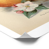 Apple - Fruitsヴィンテージポスター ポスター (角)